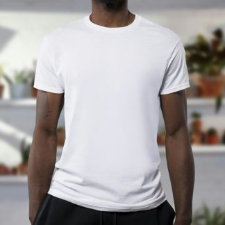 Dominiccrai Men's Classic Crew Neck T-Shirt — Soft Cotton Everyday Tee